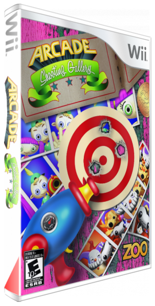 Arcade Shooting Gallery — box-3D (US)