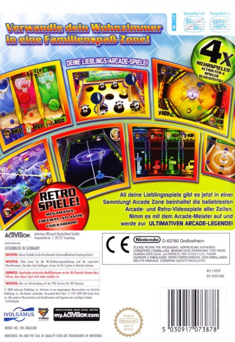 Arcade Zone — box-2D-back (DE)