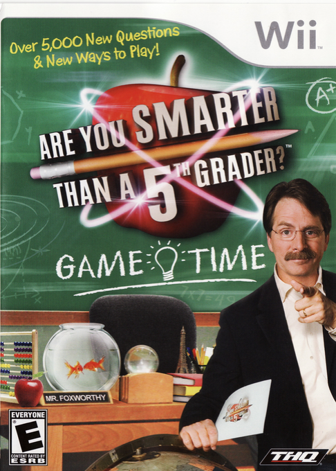 Are You Smarter Than A 5th Grader - Game Time box art