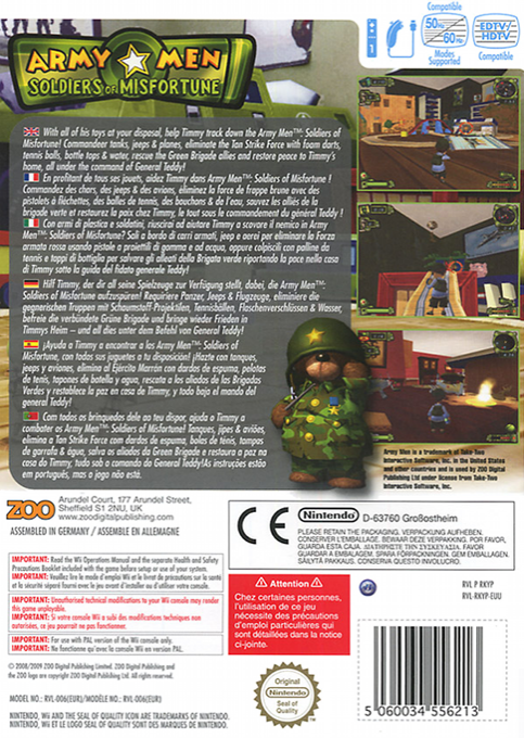 Army Men - Soldiers Of Misfortune — box-2D-back (EU)