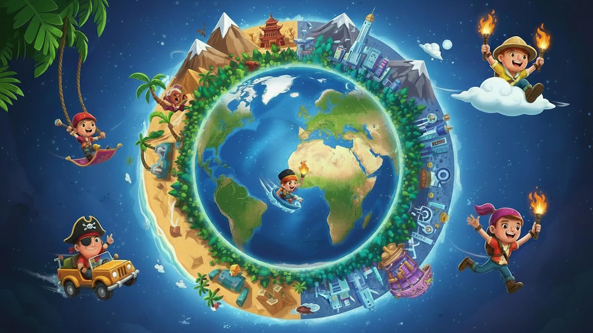 Around The World In 50 Games — fanart