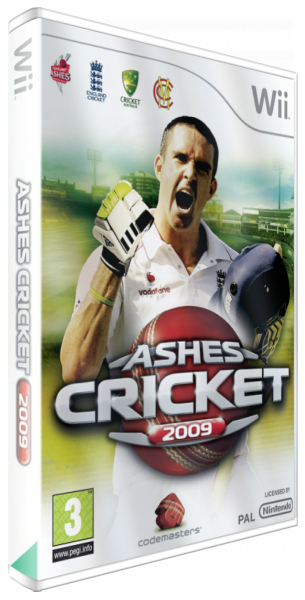 Ashes Cricket 2009 — box-3D (EU)
