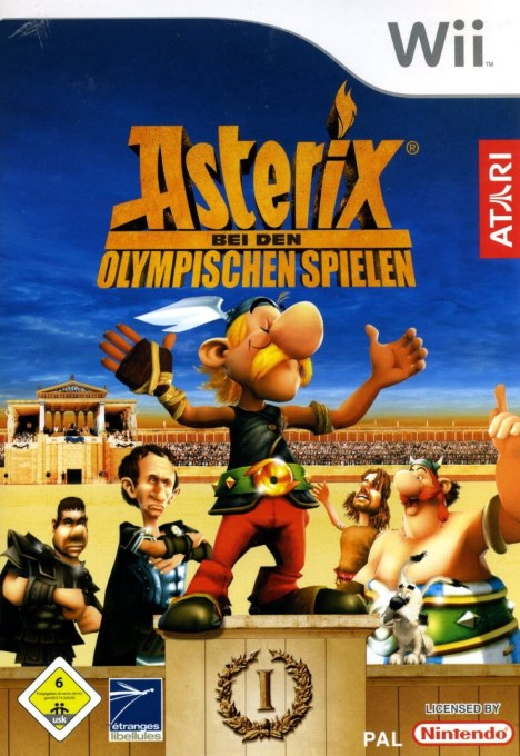 Astérix Aux Jeux Olympiques box art