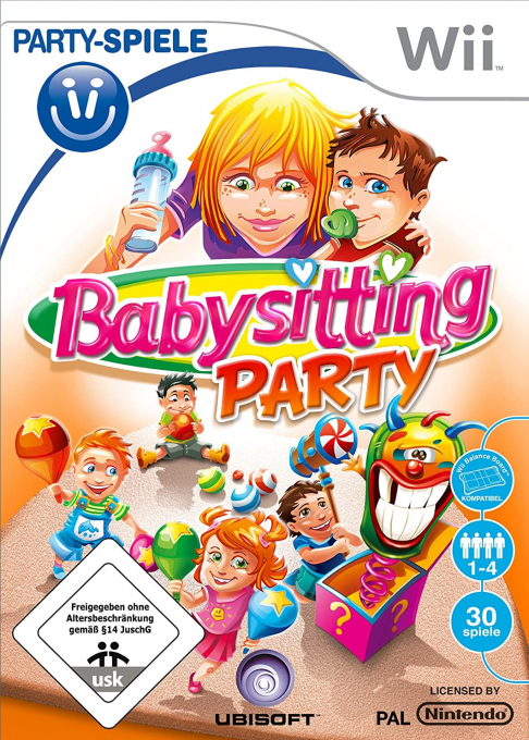 Babysitting Party box art