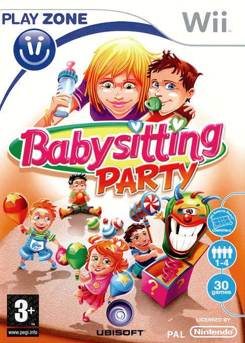 Babysitting Party — box-2D (UK)