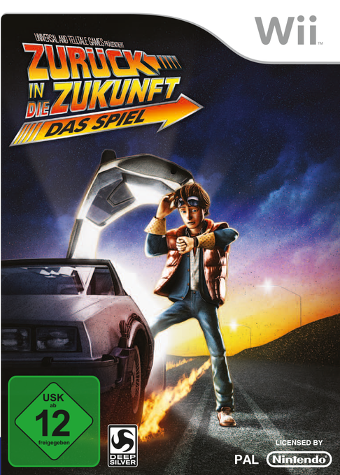 Back To The Future - The Game — box-2D (DE)