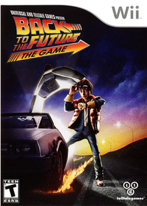 Back To The Future - The Game box art