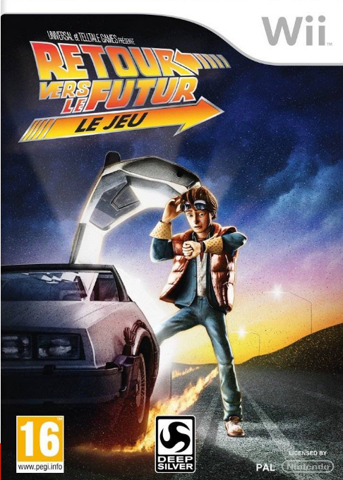 Back To The Future - The Game — box-2D (FR)
