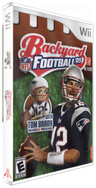 Backyard Football '09 — box-3D (US)