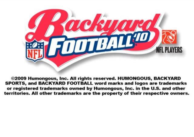 Backyard Football '10 — sstitle (WOR)