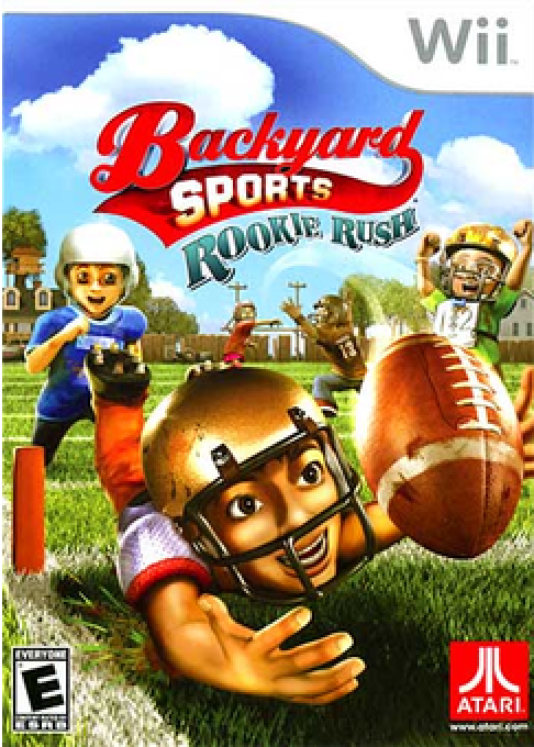 Backyard Sports : Rookie Rush box art