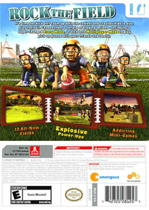 Backyard Sports : Rookie Rush — box-2D-back (US)