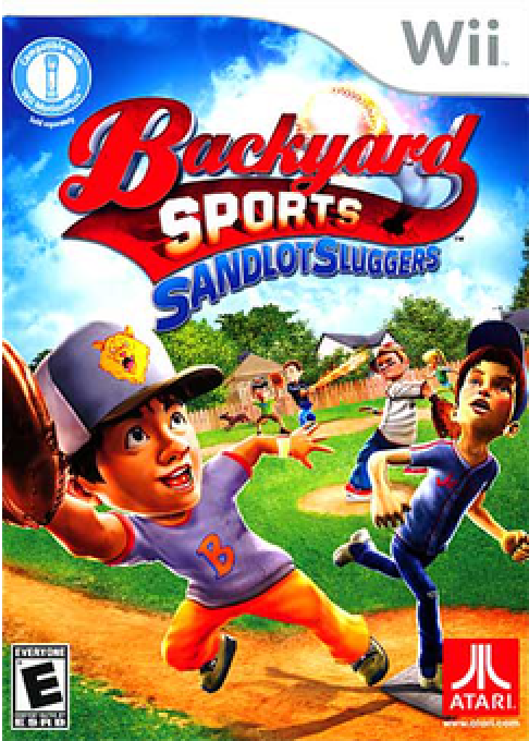 Backyard Sports - Sandlot Sluggers box art