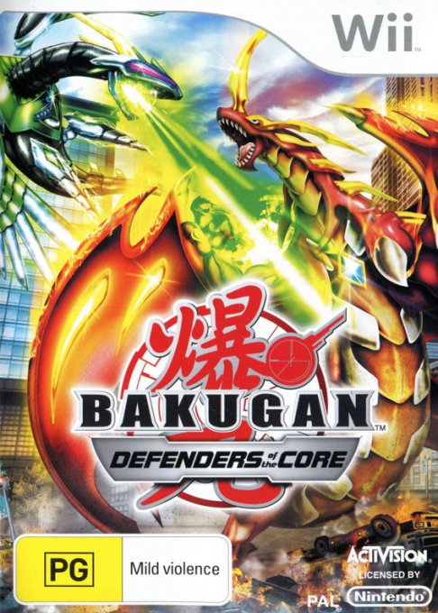 Bakugan Battle Brawlers - Les Protecteurs De La Terre — box-2D (AU)