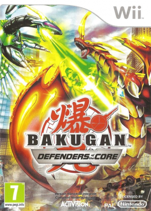 Bakugan Battle Brawlers - Les Protecteurs De La Terre — box-2D (EU)