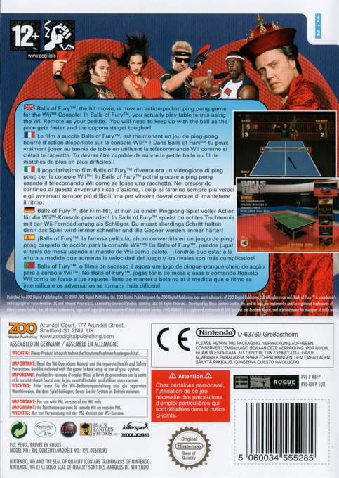 Balls Of Fury — box-2D-back (EU)