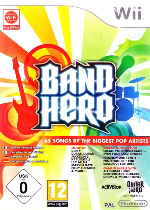 Band Hero — box-2D (DE)