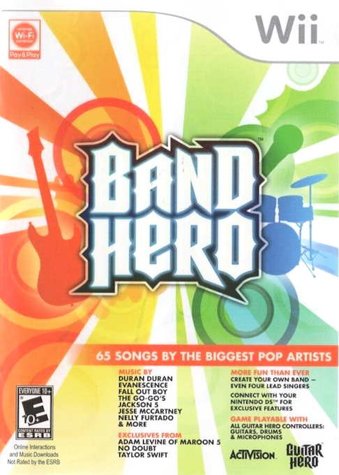 Band Hero box art