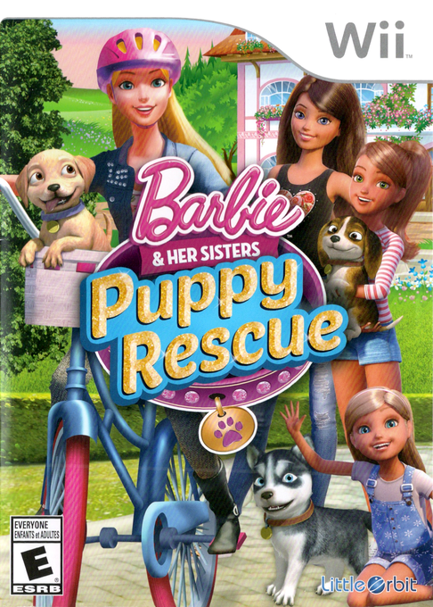 Barbie And Her Sisters Puppy Rescue box art
