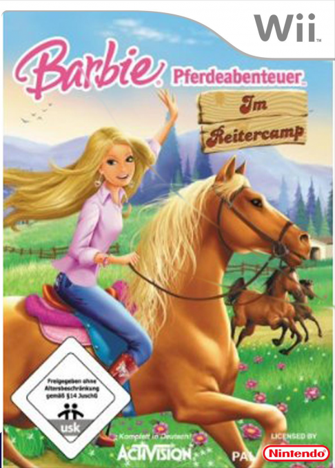 Barbie Cavalière - Stage D'equitation — box-2D (DE)