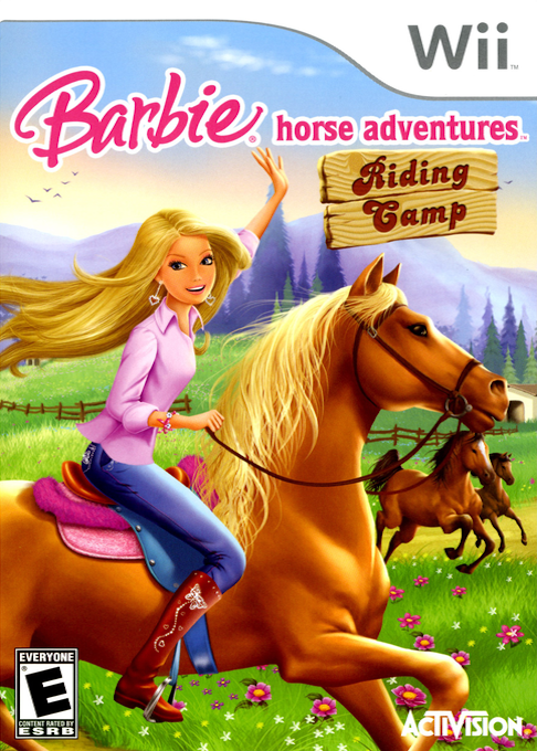 Barbie Cavalière - Stage D'equitation box art
