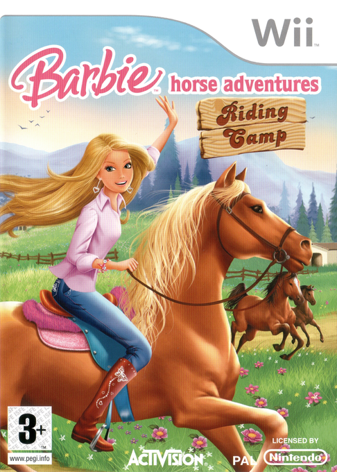 Barbie Cavalière - Stage D'equitation — box-2D (UK)