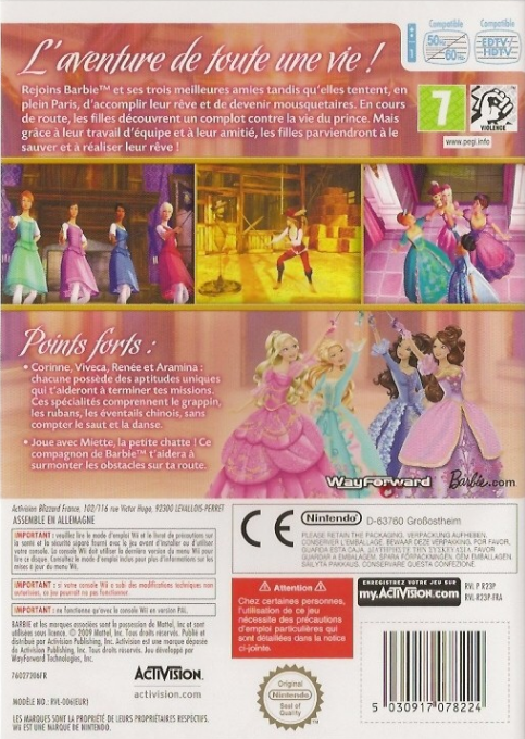Barbie And The Three Musketeers — box-2D-back (FR)