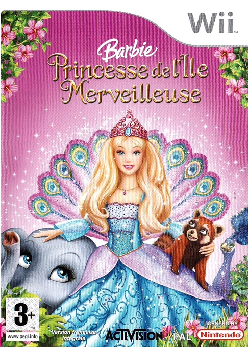 Barbie Princesse De L'ile Merveilleuse — box-2D (FR)