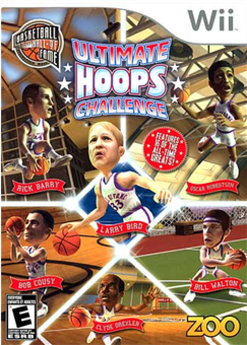 Basketball Hall Of Fame - Ultimate Hoops Challenge box art