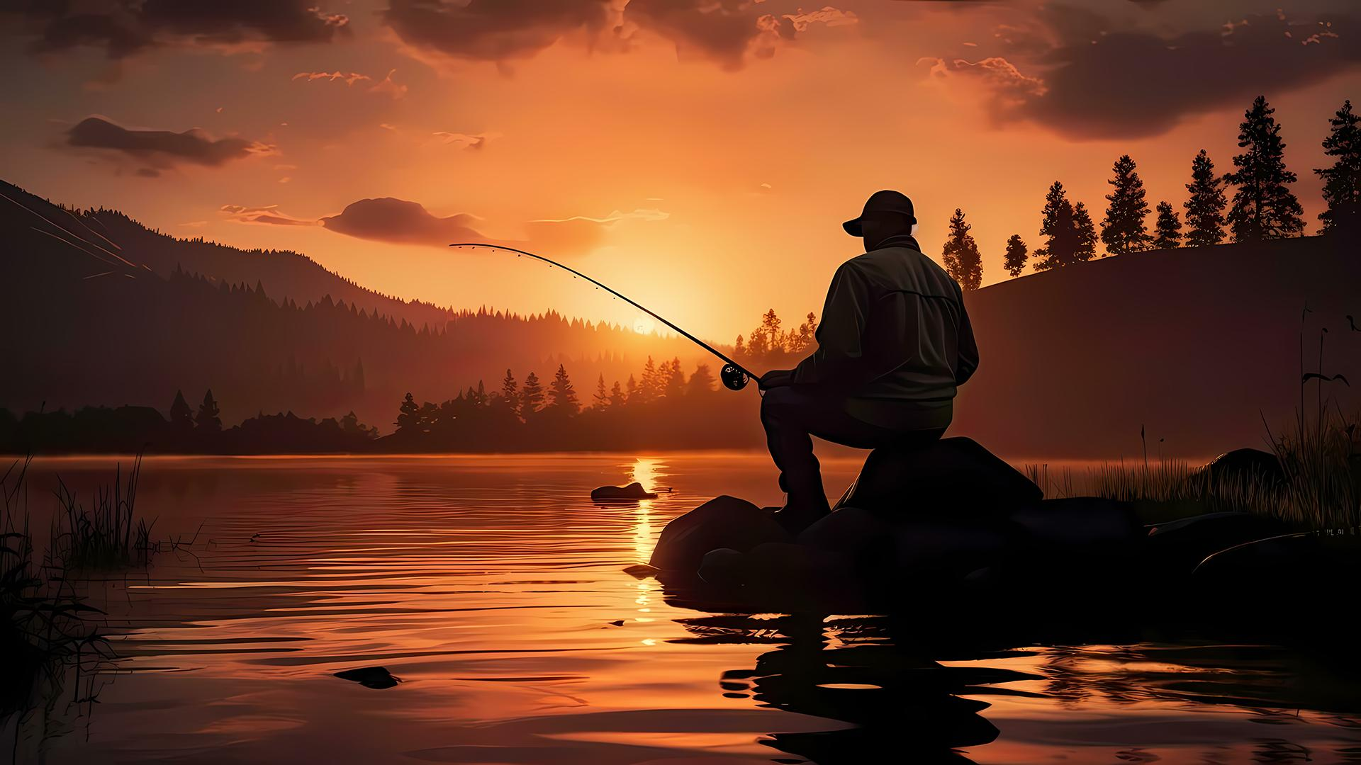 Bass Fishing Wii - Rokumaru Densetsu — background