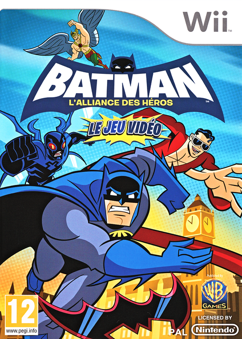 Batman - The Brave And The Bold - The Videogame — box-2D (FR)