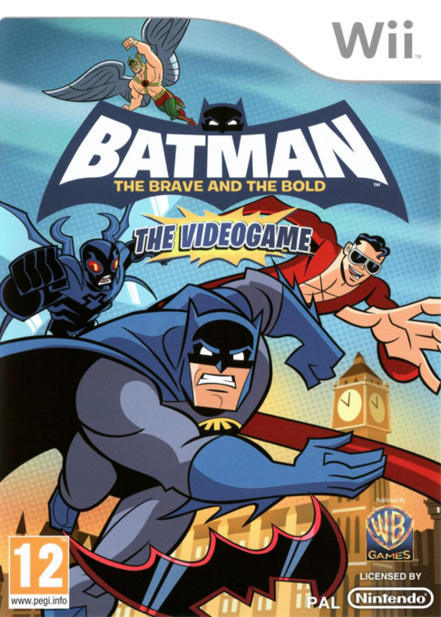 Batman - The Brave And The Bold - The Videogame — box-2D (UK)