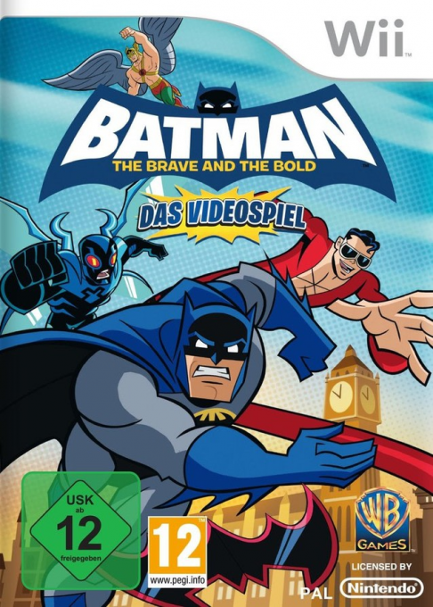 Batman - The Brave And The Bold - The Videogame — box-2D (DE)