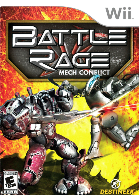 Battle Rage - The Robot Wars box art