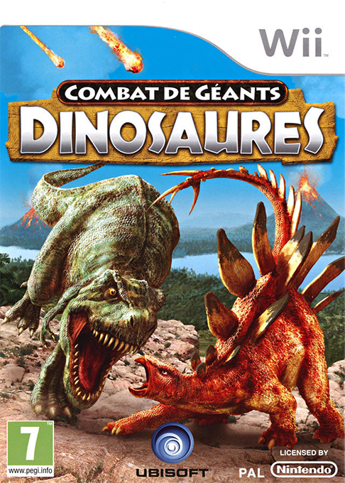 Combat De Géants - Dinosaures — box-2D (FR)