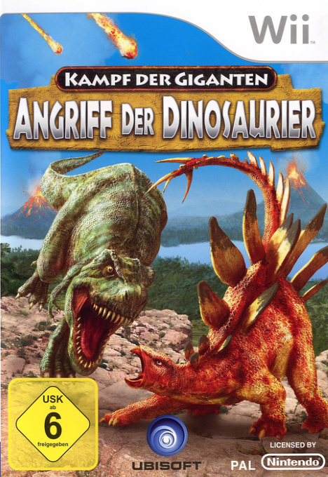 Combat De Géants - Dinosaures — box-2D (DE)
