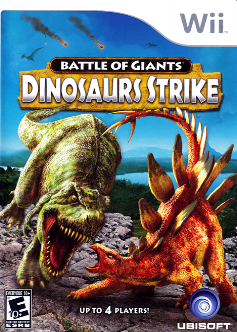 Combat De Géants - Dinosaures box art