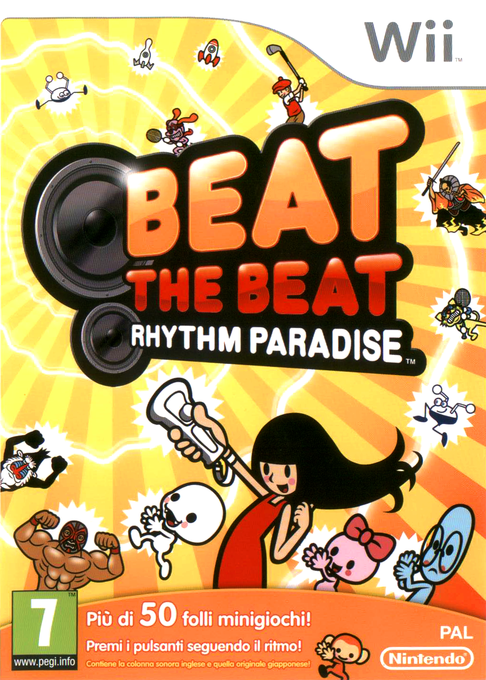Beat The Beat - Rhythm Paradise — box-2D (IT)