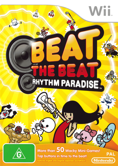 Beat The Beat - Rhythm Paradise — box-2D (AU)