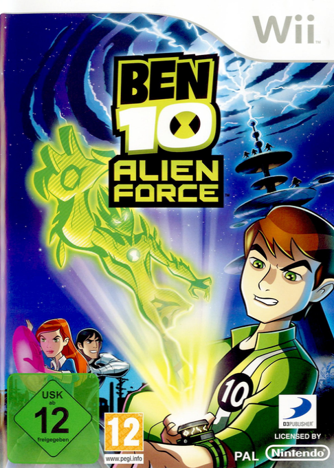 Ben 10 - Alien Force — box-2D (DE)