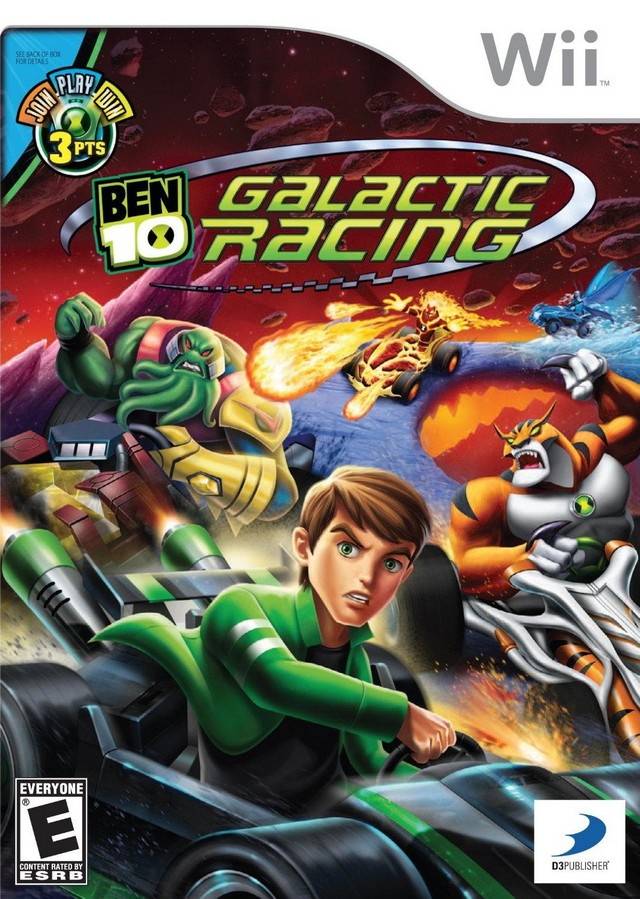 Ben 10 - Galactic Racing box art