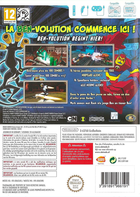 Ben 10 Omniverse — box-2D-back (FR)