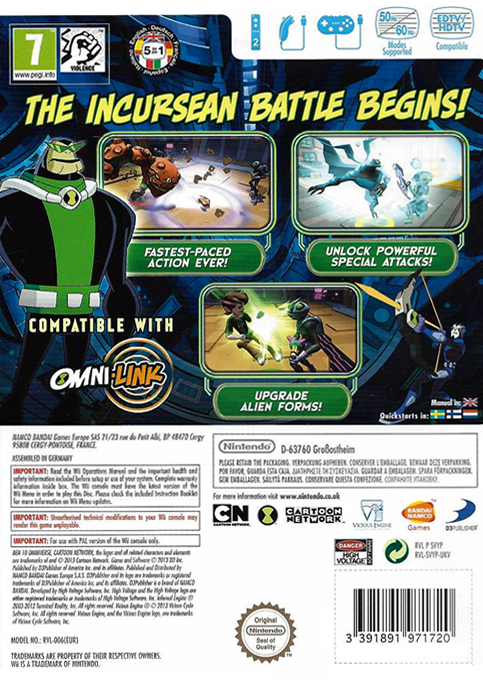 Ben 10 Omniverse 2 — box-2D-back (EU)
