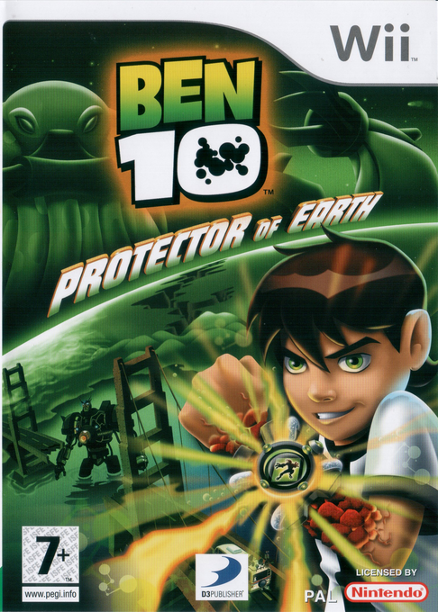 Ben 10 - Protector Of Earth — box-2D (EU)