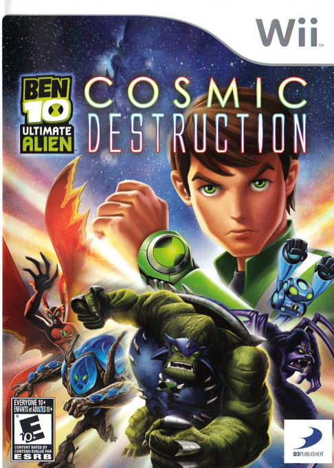 Ben 10 Ultimate Alien - Cosmic Destruction box art