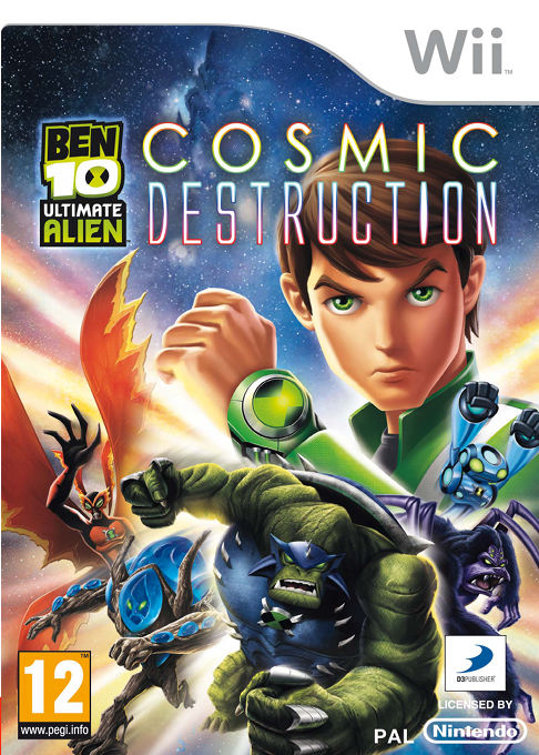 Ben 10 Ultimate Alien - Cosmic Destruction — box-2D (FR)