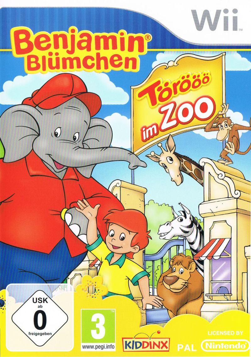 Benjamin Blümchen - Törööö Im Zoo box art
