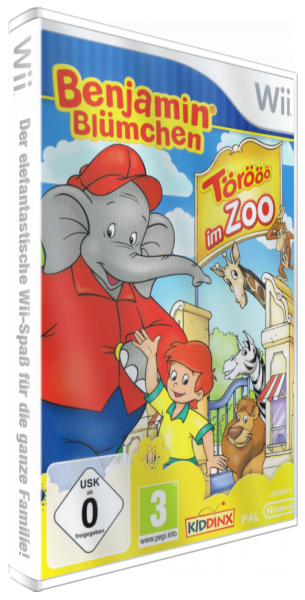 Benjamin Blümchen - Törööö Im Zoo — box-3D (DE)