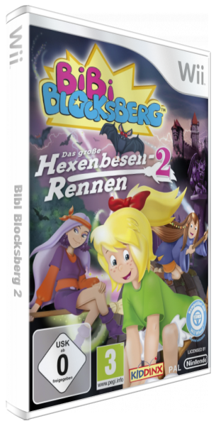 Bibi Blocksberg - Das Grosse Hexenbesen-rennen 2 — box-3D (DE)