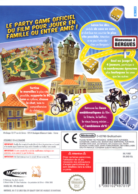 Bienvenue Chez Les Ch'tis — box-2D-back (FR)